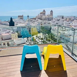 Apartment Skyline - Penthouse With 50m2 Private Terrace And Stunning Views, Cádiz